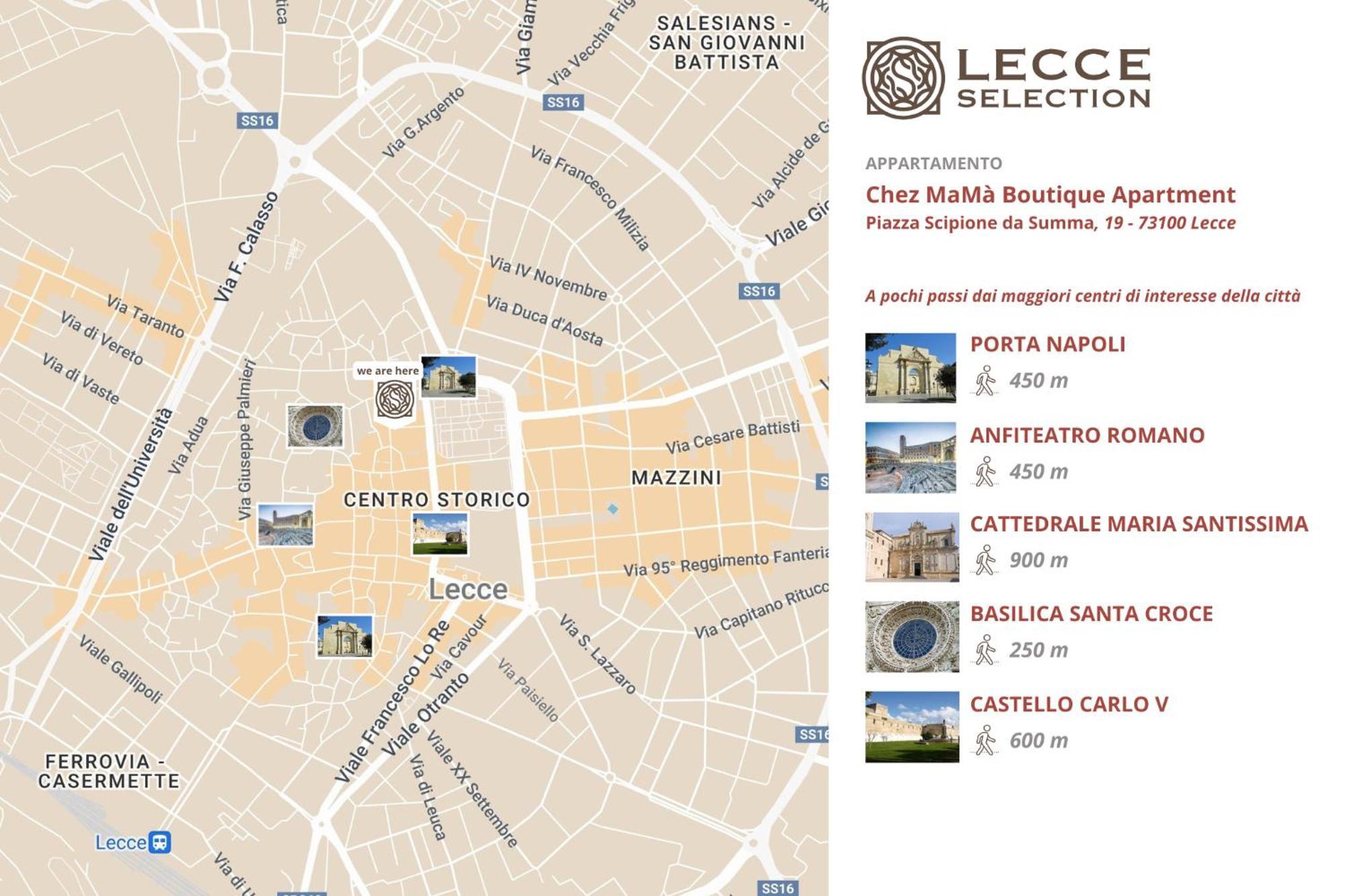 Chez Mama' Rooftop - Sit Apartment Lecce Dış mekan fotoğraf