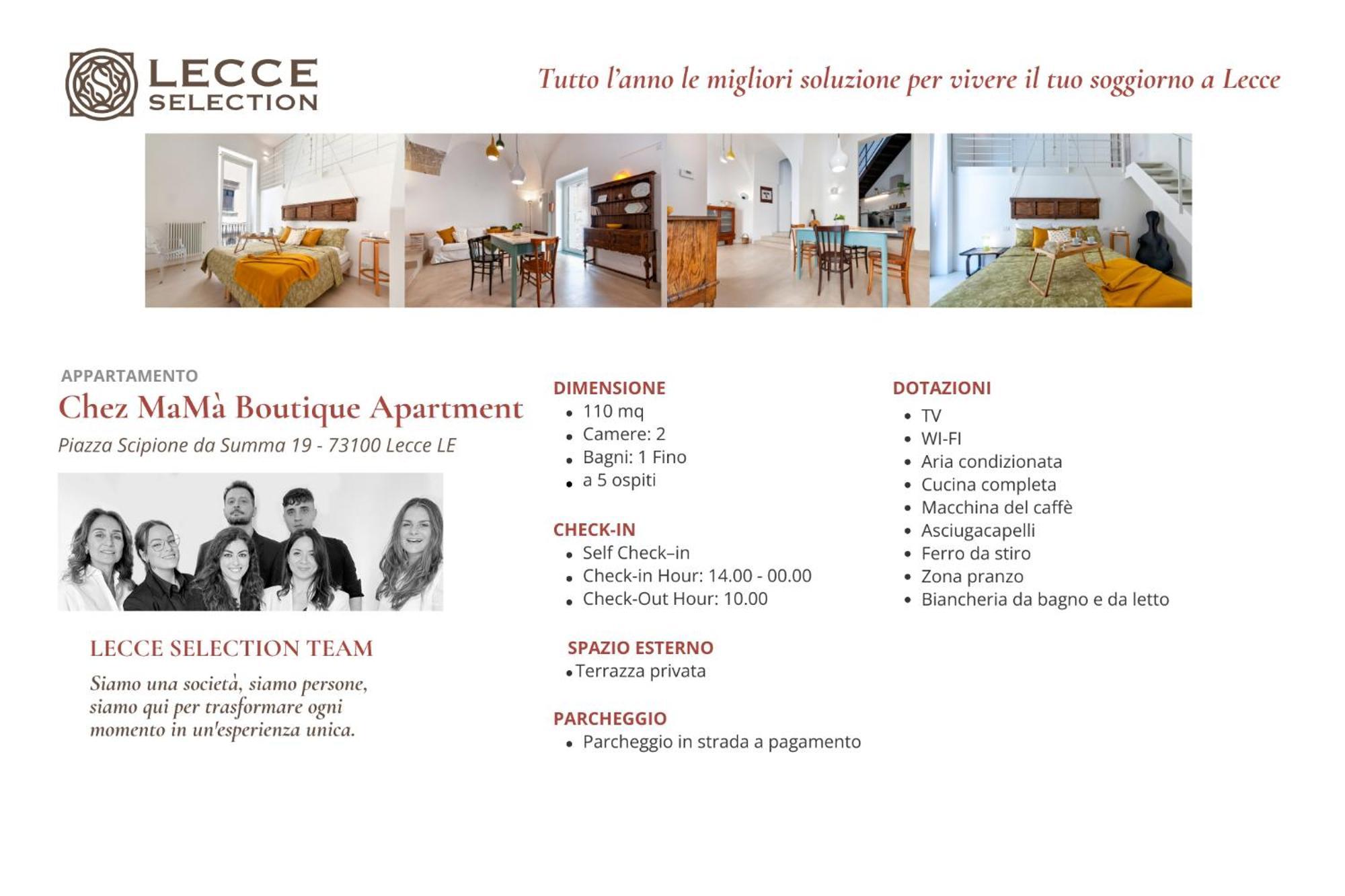 Chez Mama' Rooftop - Sit Apartment Lecce Dış mekan fotoğraf